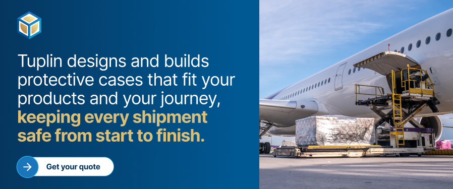 Call to action for a custom protective case quote